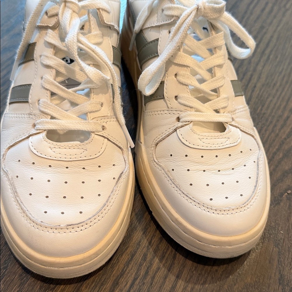 Gola White allcourt trainer low top sneakers US 8 - Picture 6 of 7